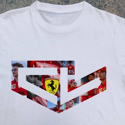 Charles Le Clerc Logo T-Shirt