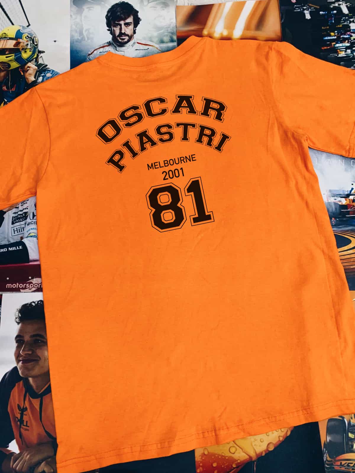 Oscar Piastri T-Shirt Oscar Piastri T-Shirt