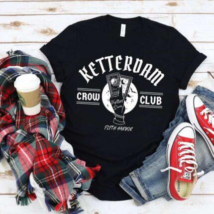 Ketterdam Crow Club Logo T-Shirt