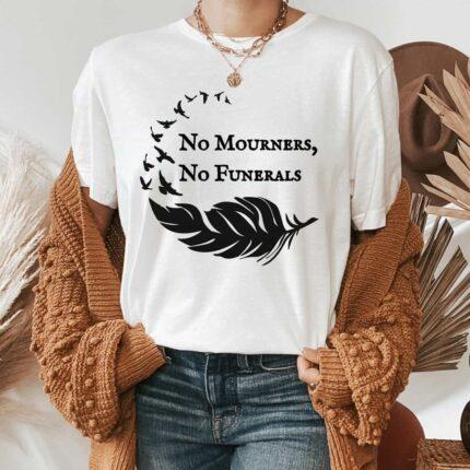 No Mourners No Funerals Feather T-Shirt