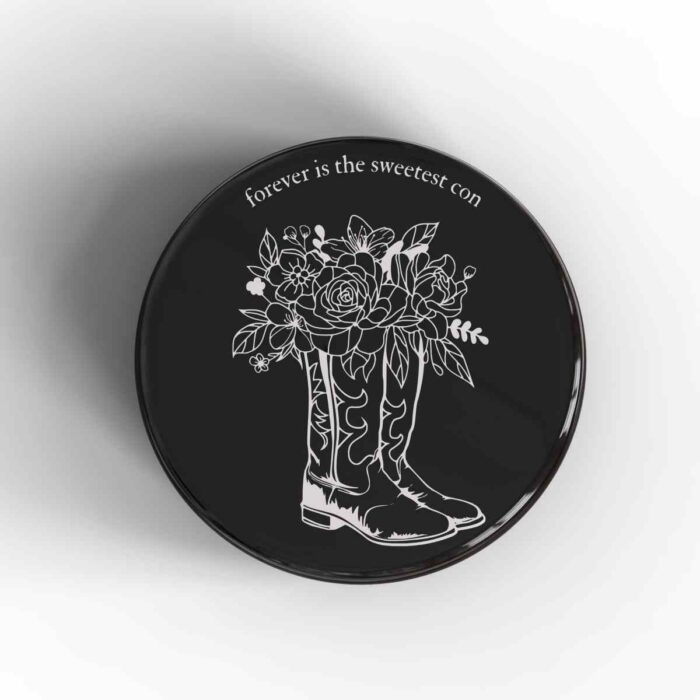Forever Is The Sweetest Con Badge/Magnet