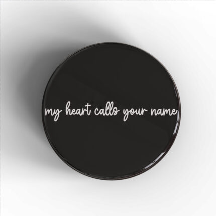 My Heart Calls Your Name Badge/Magnet
