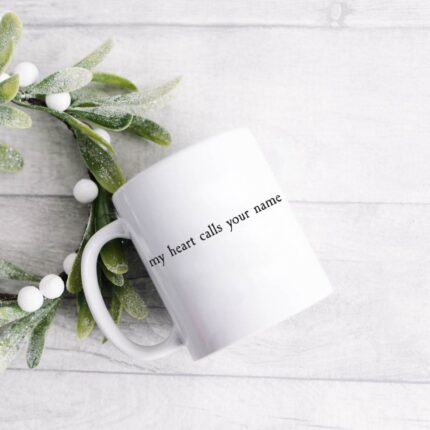 My Heart Calls Your Name Mug
