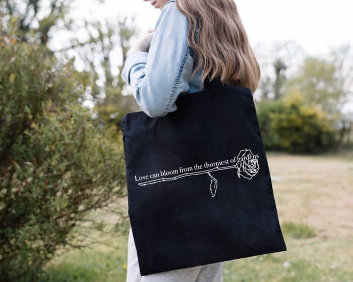 Love Can Bloom Tote Bag