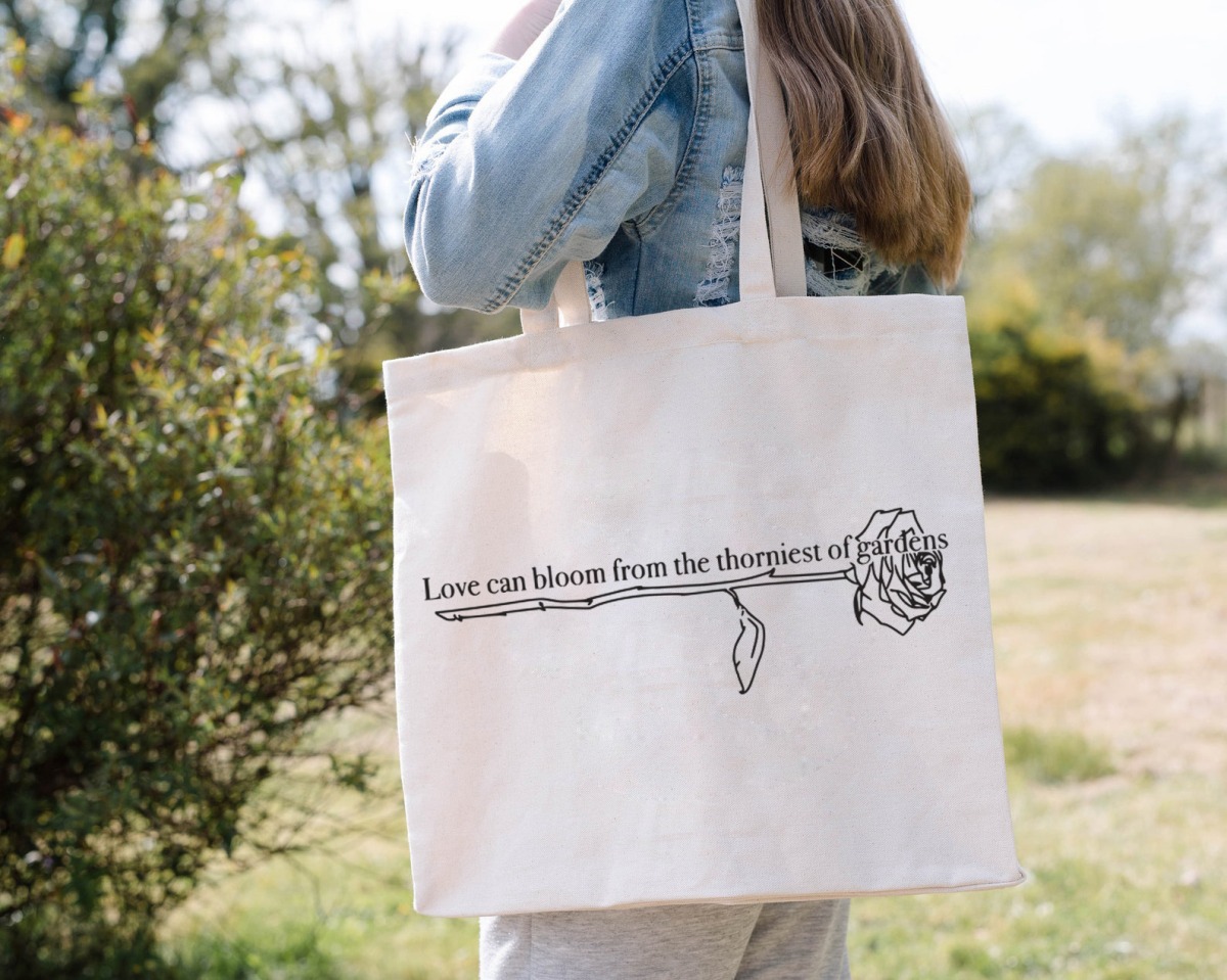 Love Can Bloom Tote Bag Love Can Bloom Tote Bag