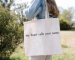 My Heart Calls Your Name Tote Bag
