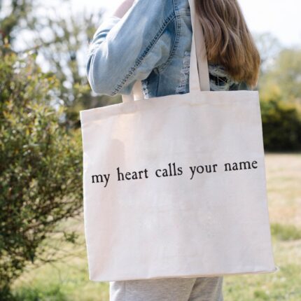 My Heart Calls Your Name Tote Bag