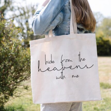Hide From The Heavens Tote Bag