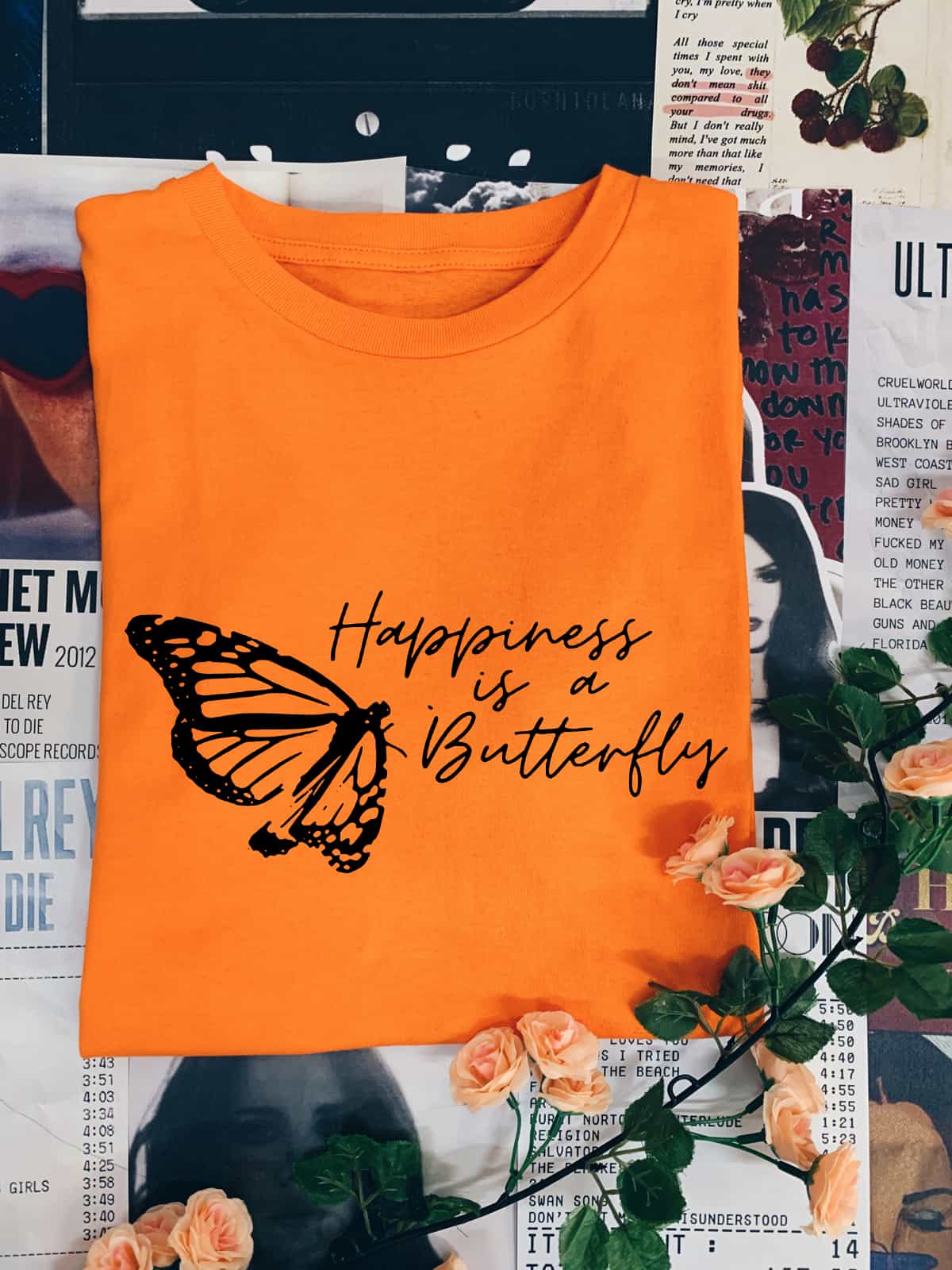 Happiness Is A Butterfly T-Shirt Happiness Is A Butterfly T-Shirt
