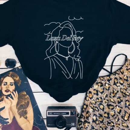 Lana Del Rey Illustration T-Shirt