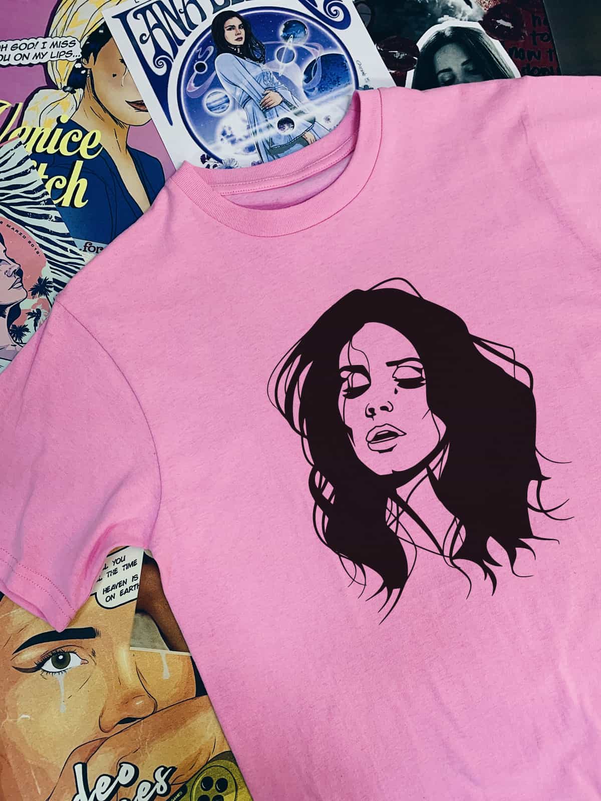 Lana Del Rey Illustration T-Shirt Lana Del Rey Illustration T-Shirt