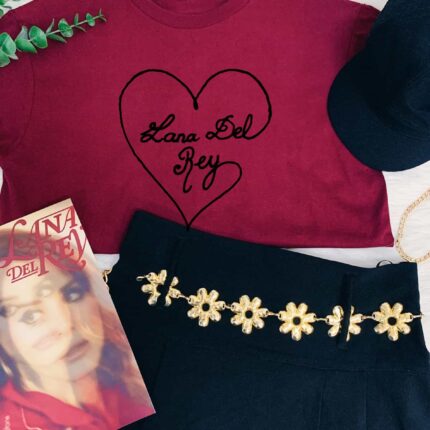 Lana Del Rey Heart T-Shirt