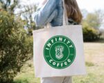 Infinity Coffee Tote Bag