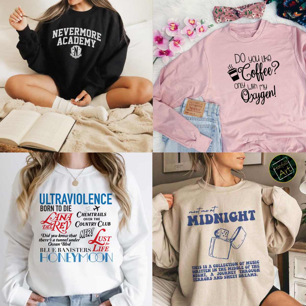 Sweatshirt grid Sweatshirt grid