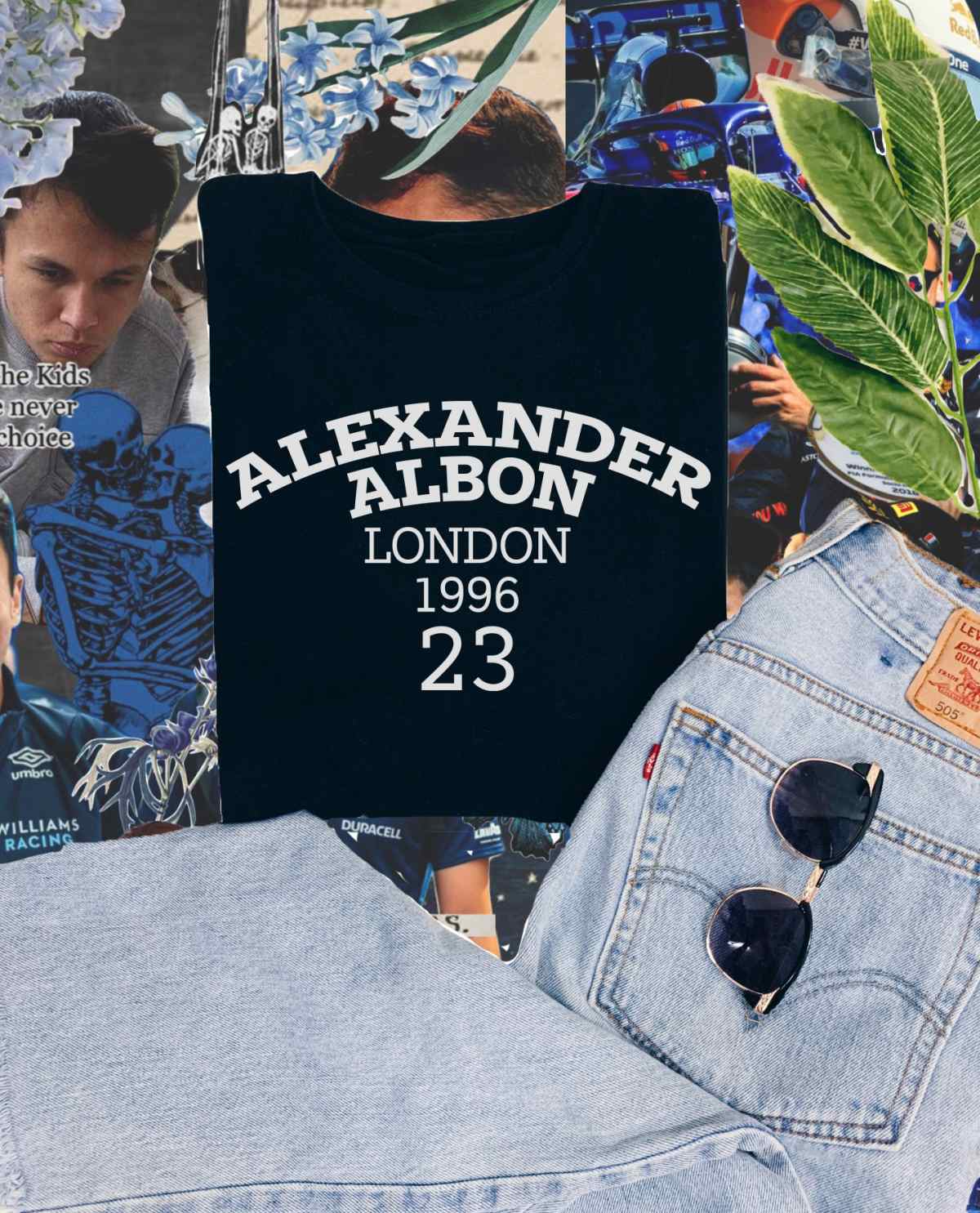 Alexander Albon 23 T-Shirt Alexander Albon 23 T-Shirt