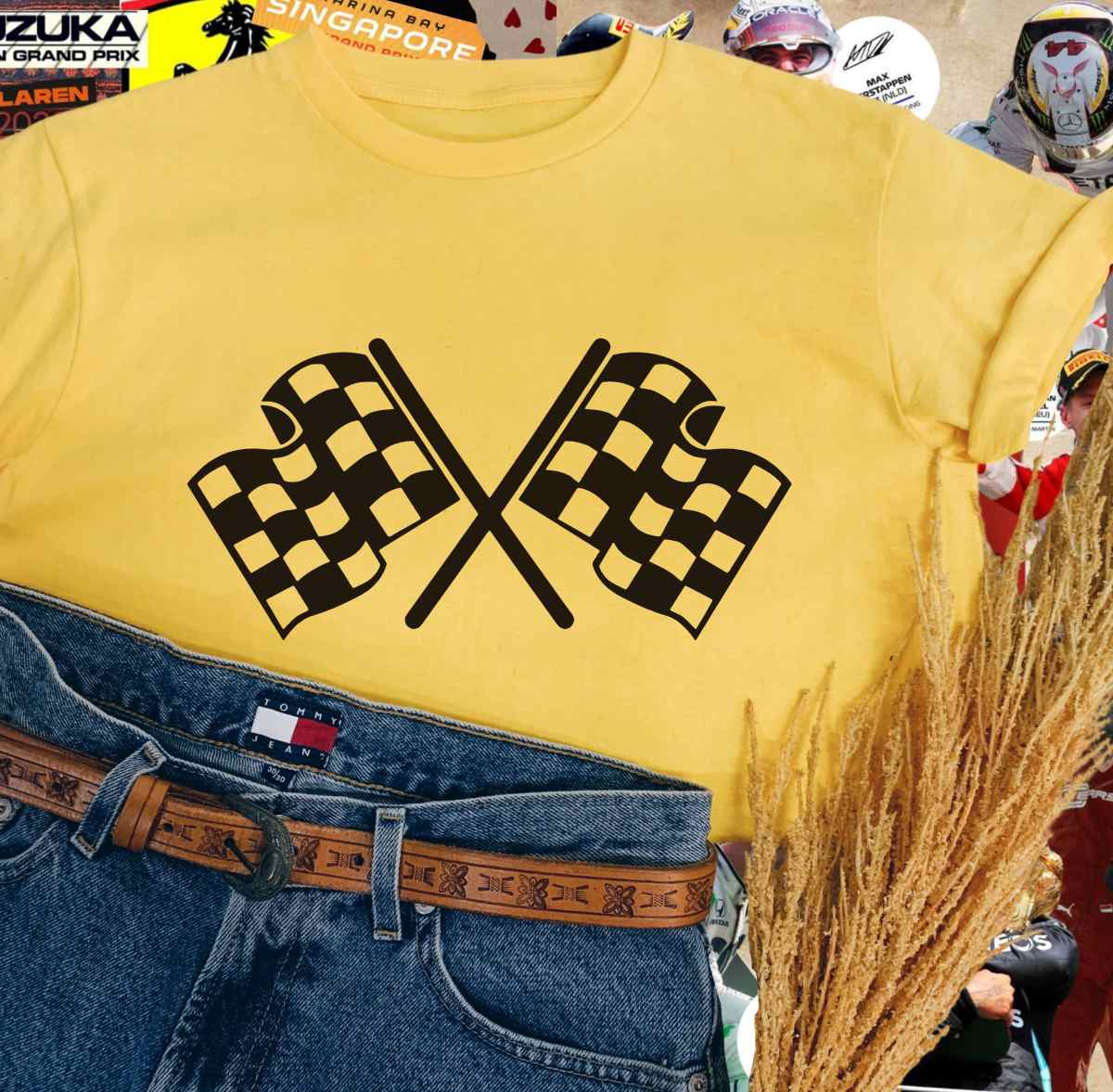 F1 Flags T-Shirt F1 Flags T-Shirt