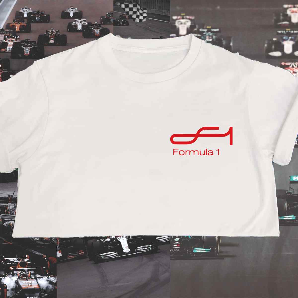 F1 Logo Pocket Print T-Shirt F1 Logo Pocket Print T-Shirt