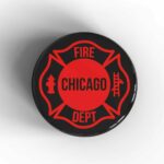 Chicago Fire Dept Badge/Magnet