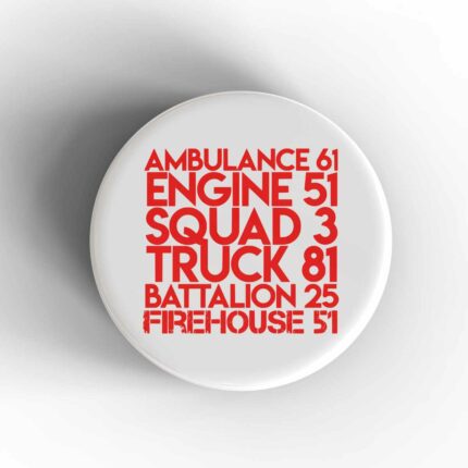 Firehouse 51 Badge/Magnet