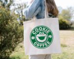 Cookie Coffee Tote Bag