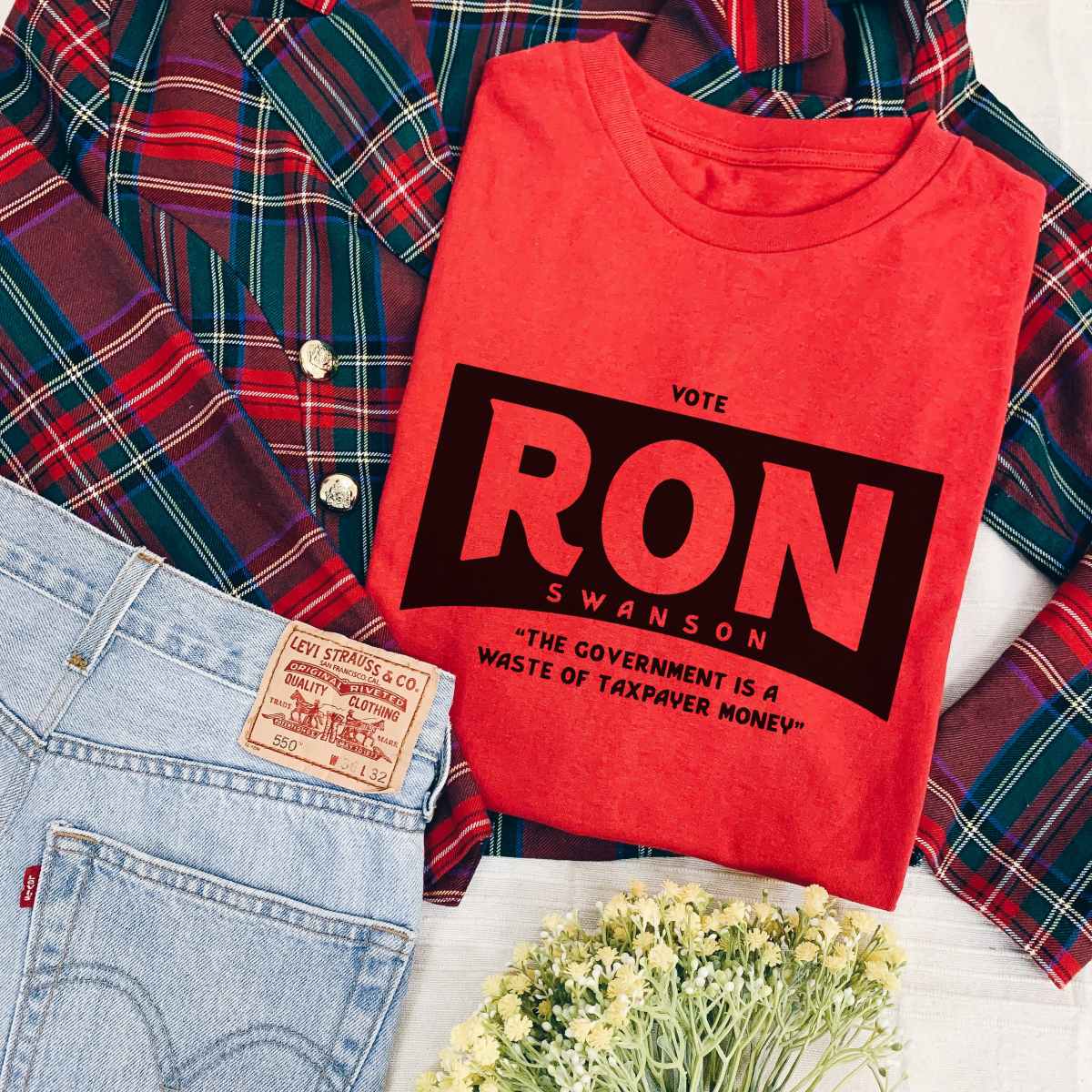 Vote Ron Swanson T-Shirt Vote Ron Swanson T-Shirt