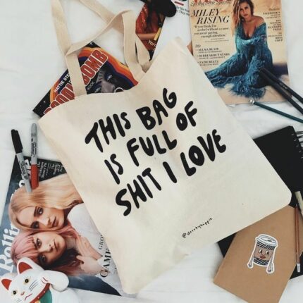 Full of Shit I Love Tote Bag