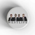 Westlife Boys Logo Badge/magnet