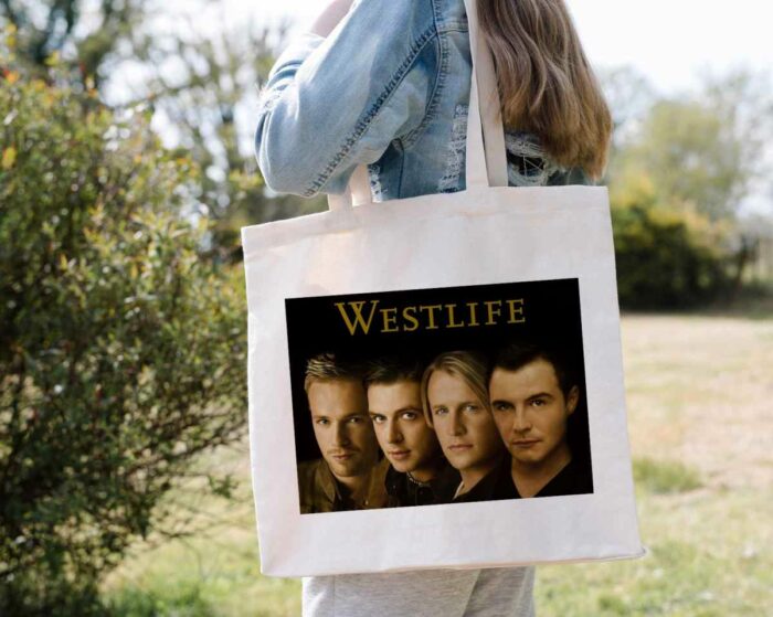 Westlife Portraits Tote Bag