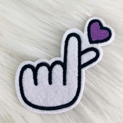 Finger Heart Patch