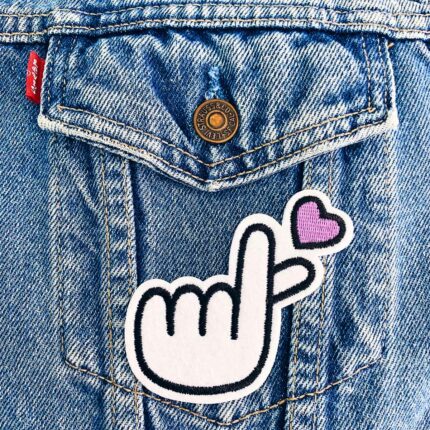 Finger Heart Patch