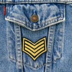 Three Gold Stripes Patch