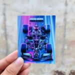 Mercedes F1 Car Sticker
