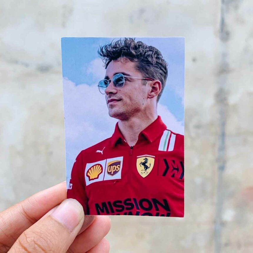 Charles Leclerc Sticker - Nowstalgia