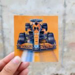 Mclaren F1 Car Sticker