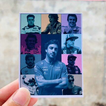 Fernando Alonso Eras Sticker