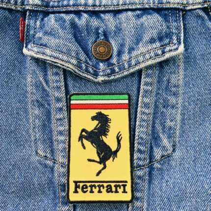 Rectangle Ferrari Patch