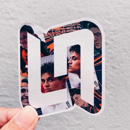Lando Norris Logo Sticker