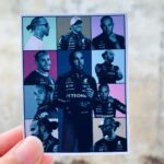 Lewis Hamilton Eras Sticker