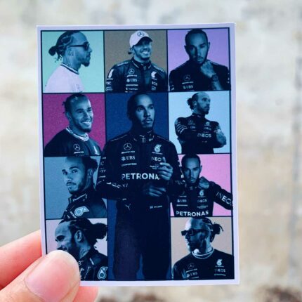 Lewis Hamilton Eras Sticker