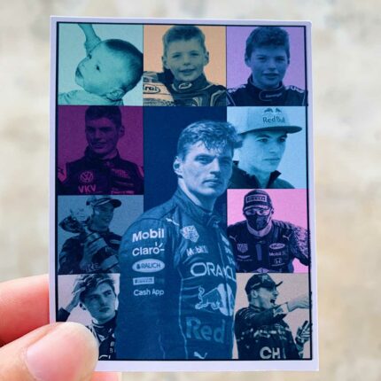 Max Verstappen Eras Sticker
