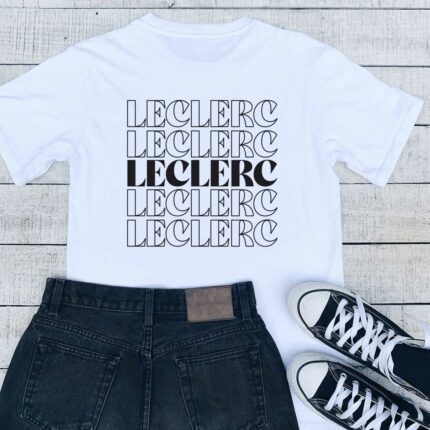 Leclerc Front and Back Print T-Shirt
