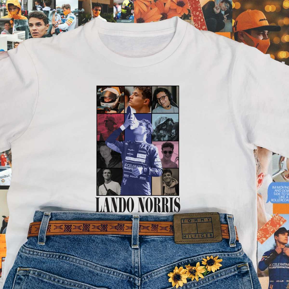 Lando Norris Eras T-Shirt Lando Norris Eras T-Shirt