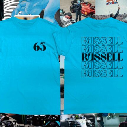 Russell Front and Back Print T-Shirt