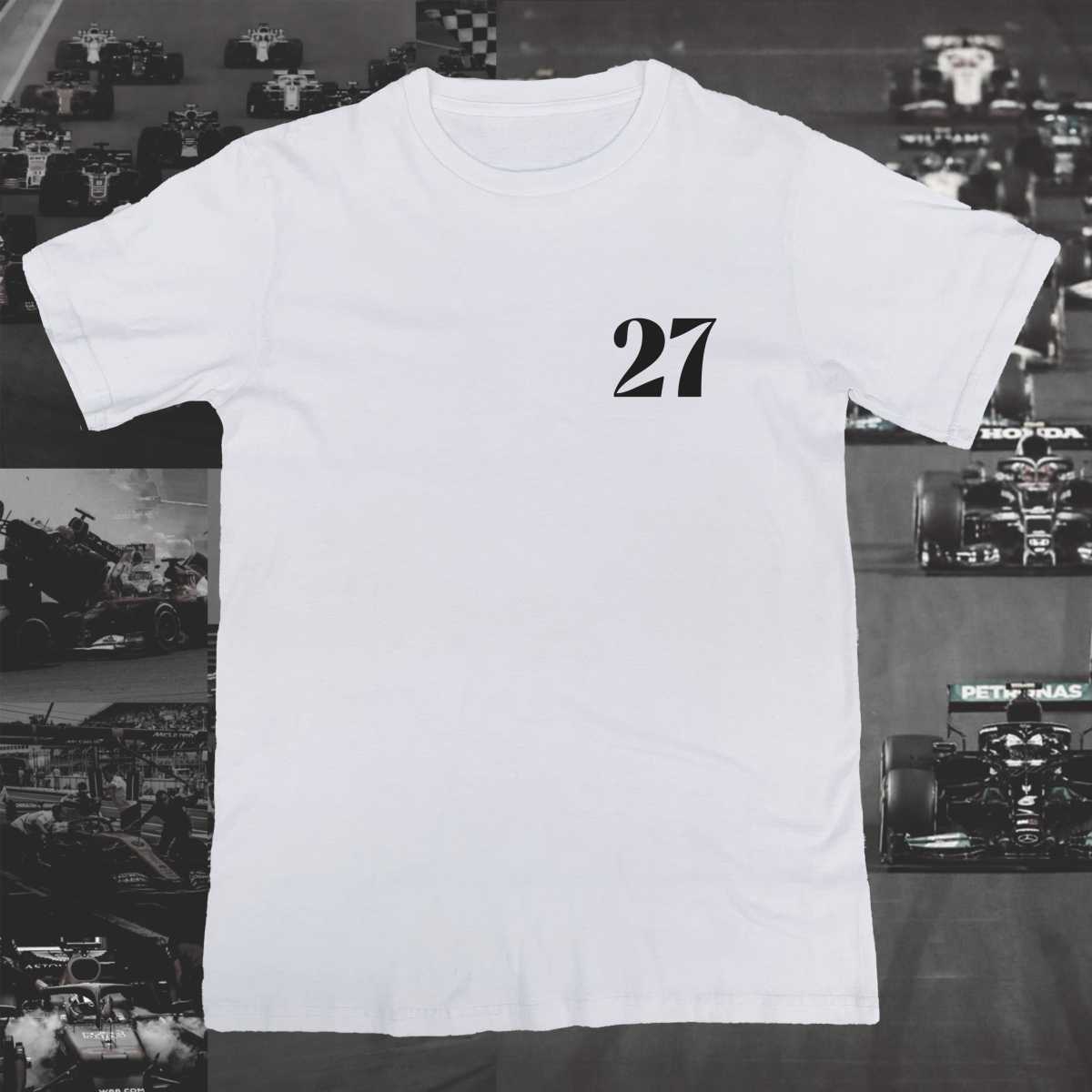 Hulkenberg Front and Back Print T-Shirt Hulkenberg Front and Back Print T-Shirt