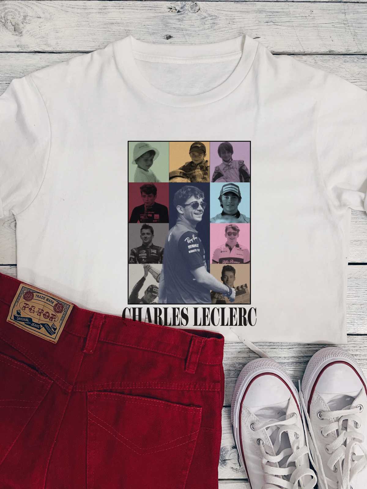 Charles Leclerc Eras T-Shirt Charles Leclerc Eras T-Shirt