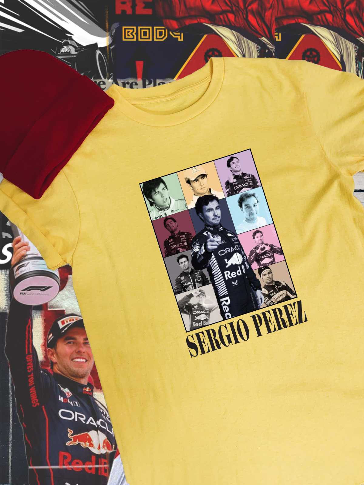 Sergio Perez Eras T-Shirt Sergio Perez Eras T-Shirt - Image 1