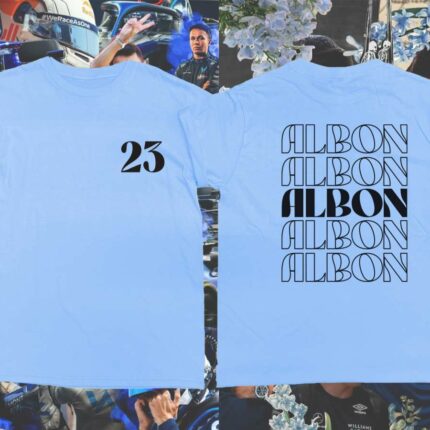 Albon Front and Back Print T-Shirt