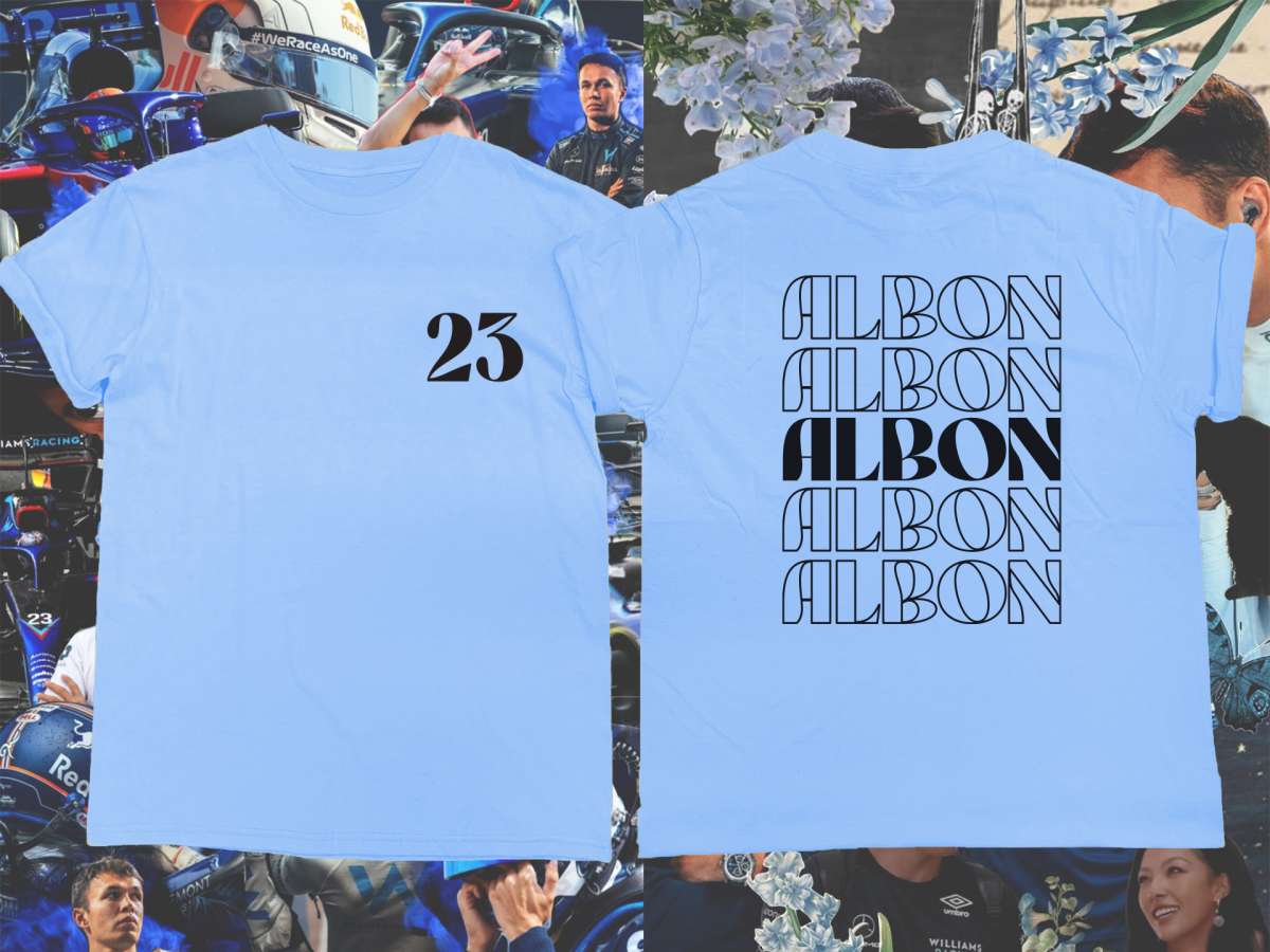 Albon Front and Back Print T-Shirt Albon Front and Back Print T-Shirt