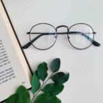 Jumi Retro Metal Frame Clear Lens Sunglasses - Image 3