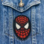 Spiderman Face Patch